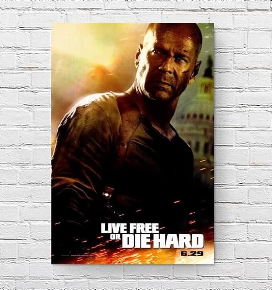 ダイハード4.0 USオリジナル映画ポスター ダイハード4.0 USオリジナル映画ポスター 映画ポスター